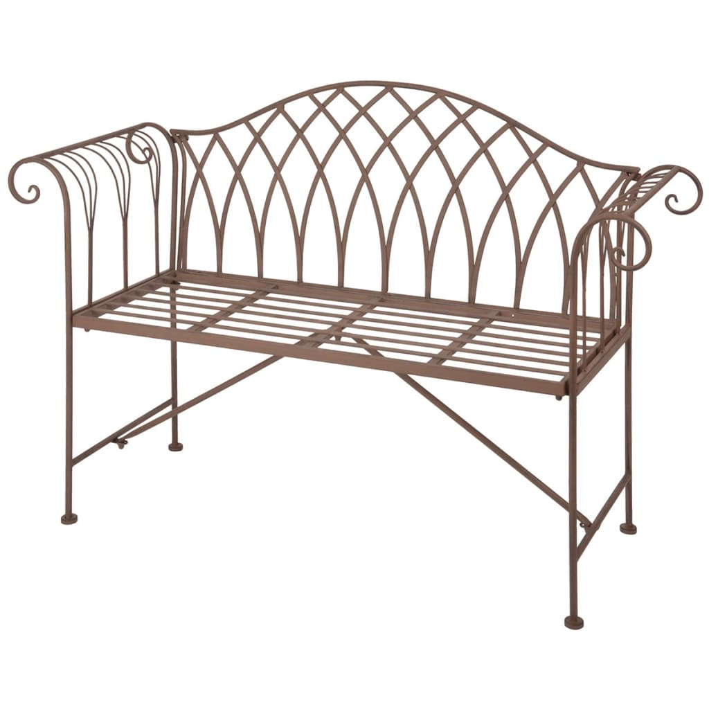 Esschert Design Old English Style Garden Bench Metal