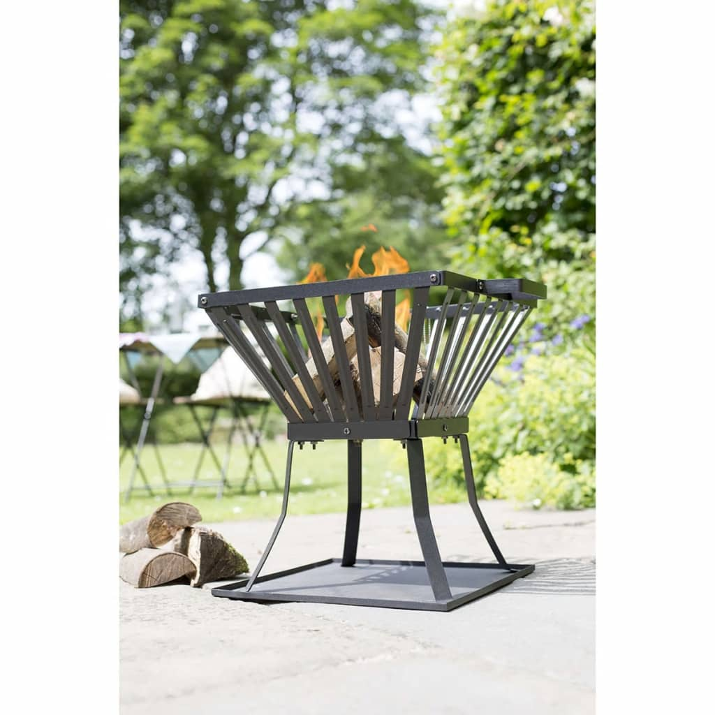 RedFire Fire Basket Denver Black Steel