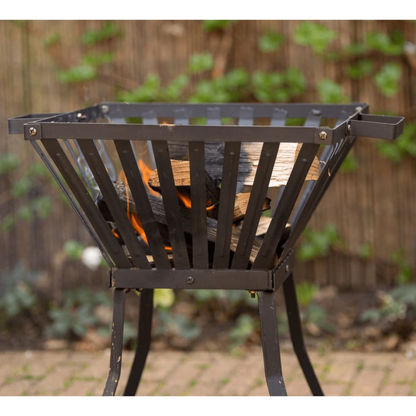 RedFire Fire Basket Denver Black Steel