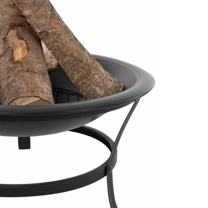 Atlanta Black Steel Fire Bowl | Jscapes Home and Garden