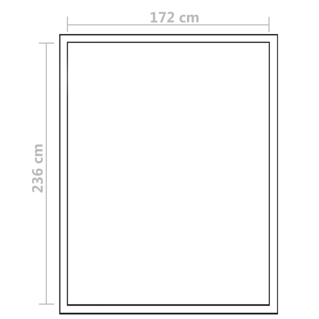 Reinforced Aluminium Greenhouse with Base Frame 4.6 m²