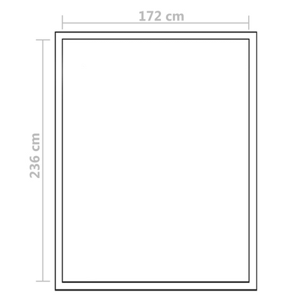 Reinforced Aluminium Greenhouse with Base Frame 4.6 m²