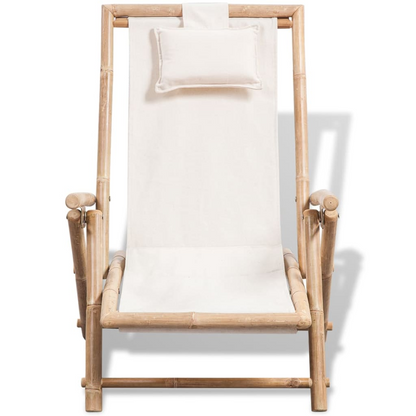  Outdoor Bamboo Deck Chair