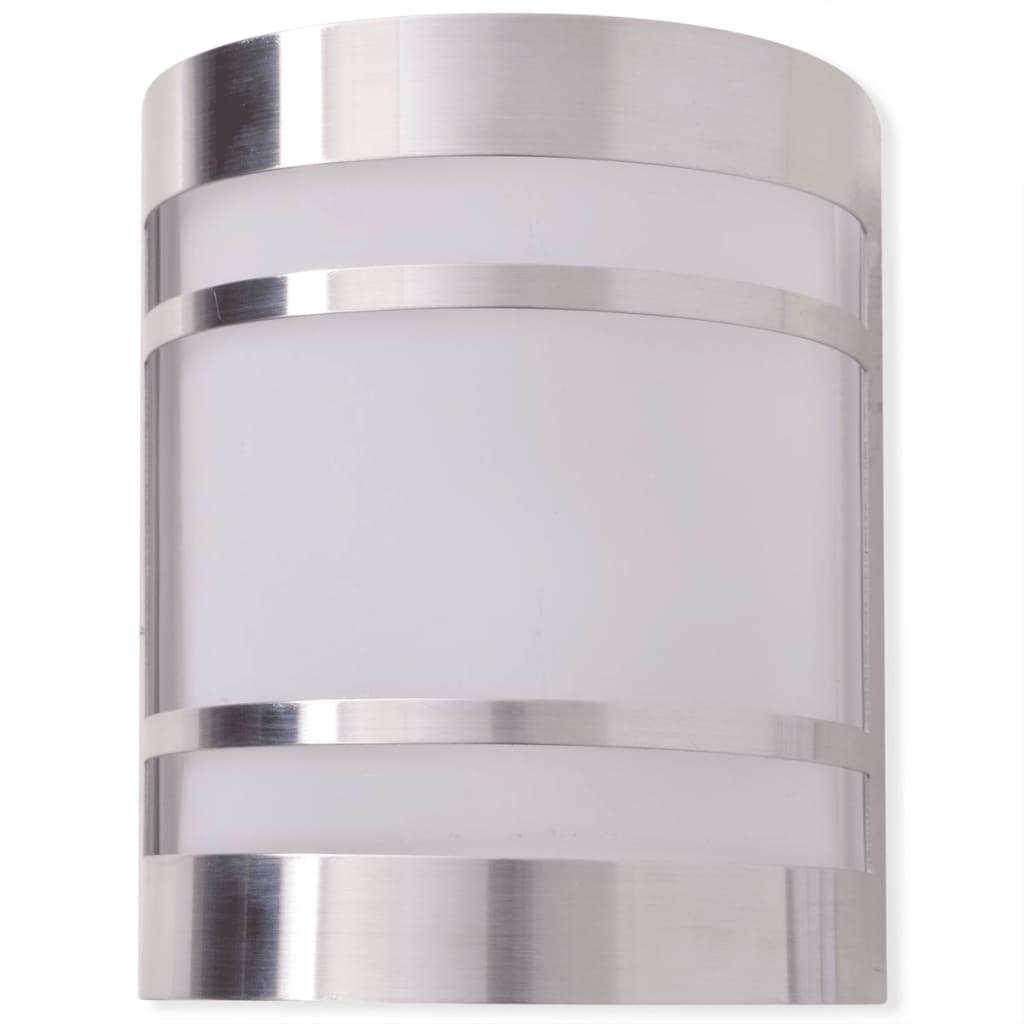 Stainless Steel Patio Wall Light | Jscapes Home and Garden