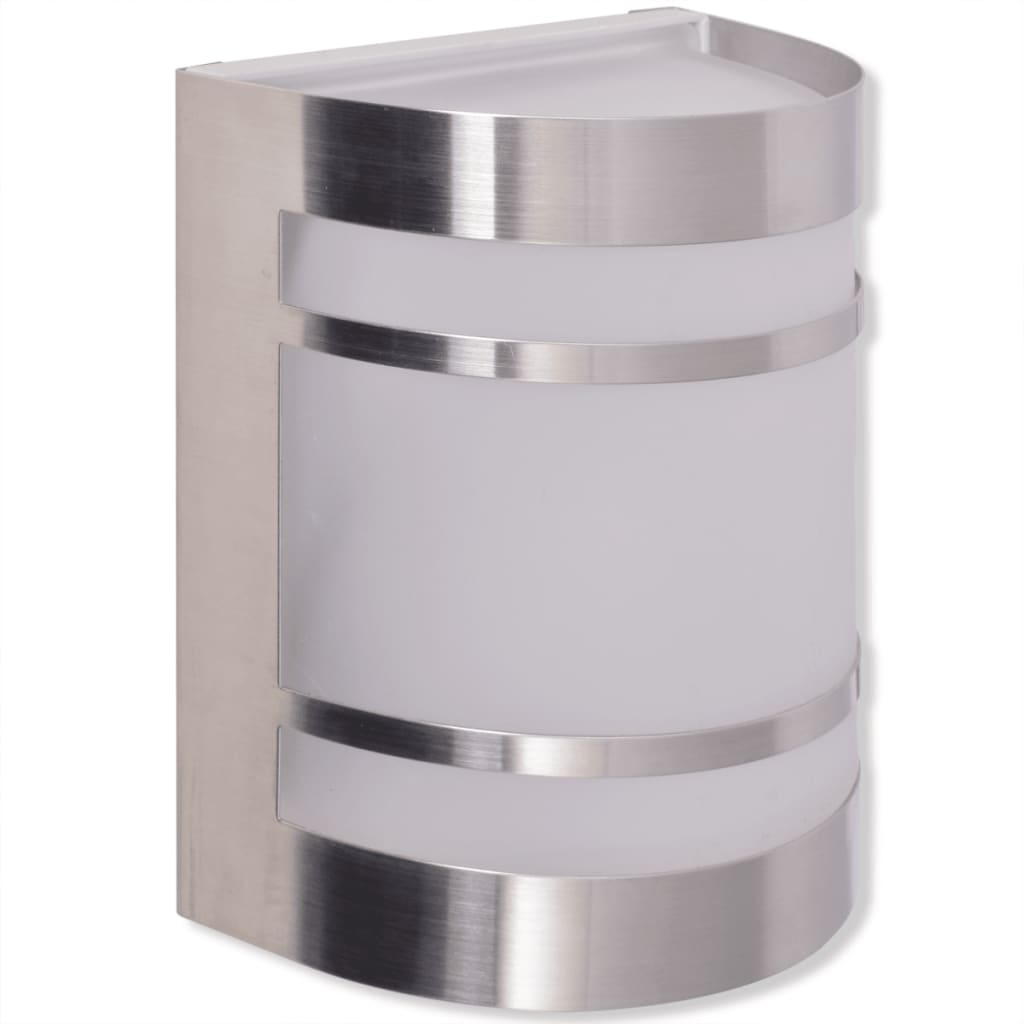 Stainless Steel Patio Wall Light | Jscapes Home and Garden