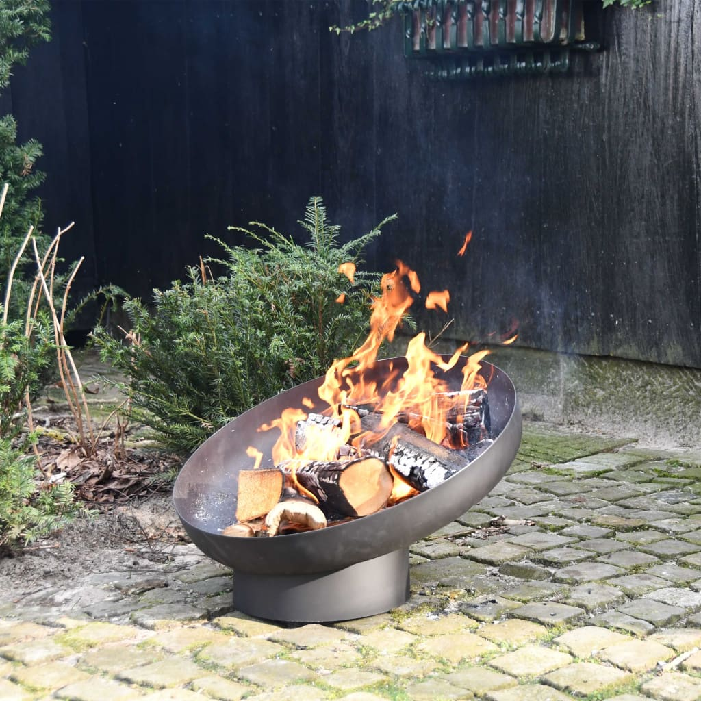  Fire Bowl With a Sloping Black | Jscapes Home and Garden