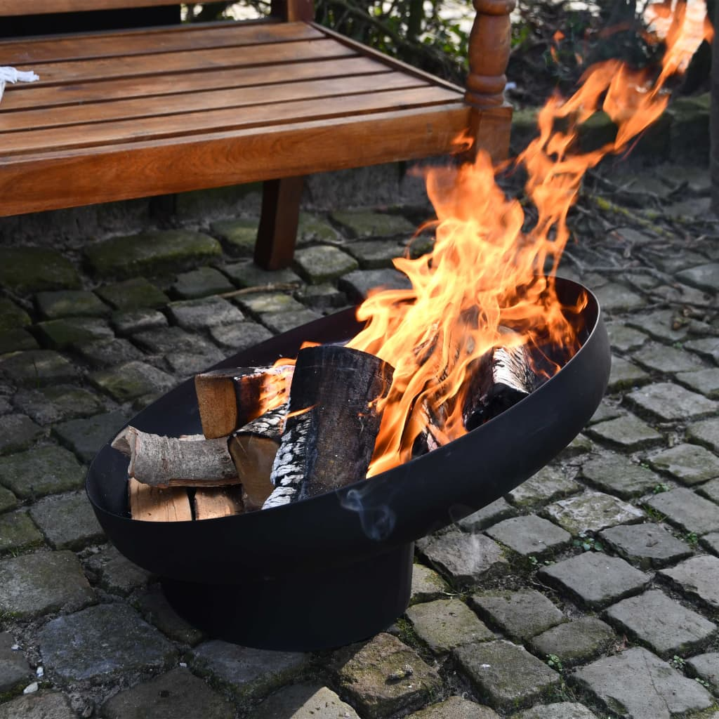  Fire Bowl With a Sloping Black | Jscapes Home and Garden