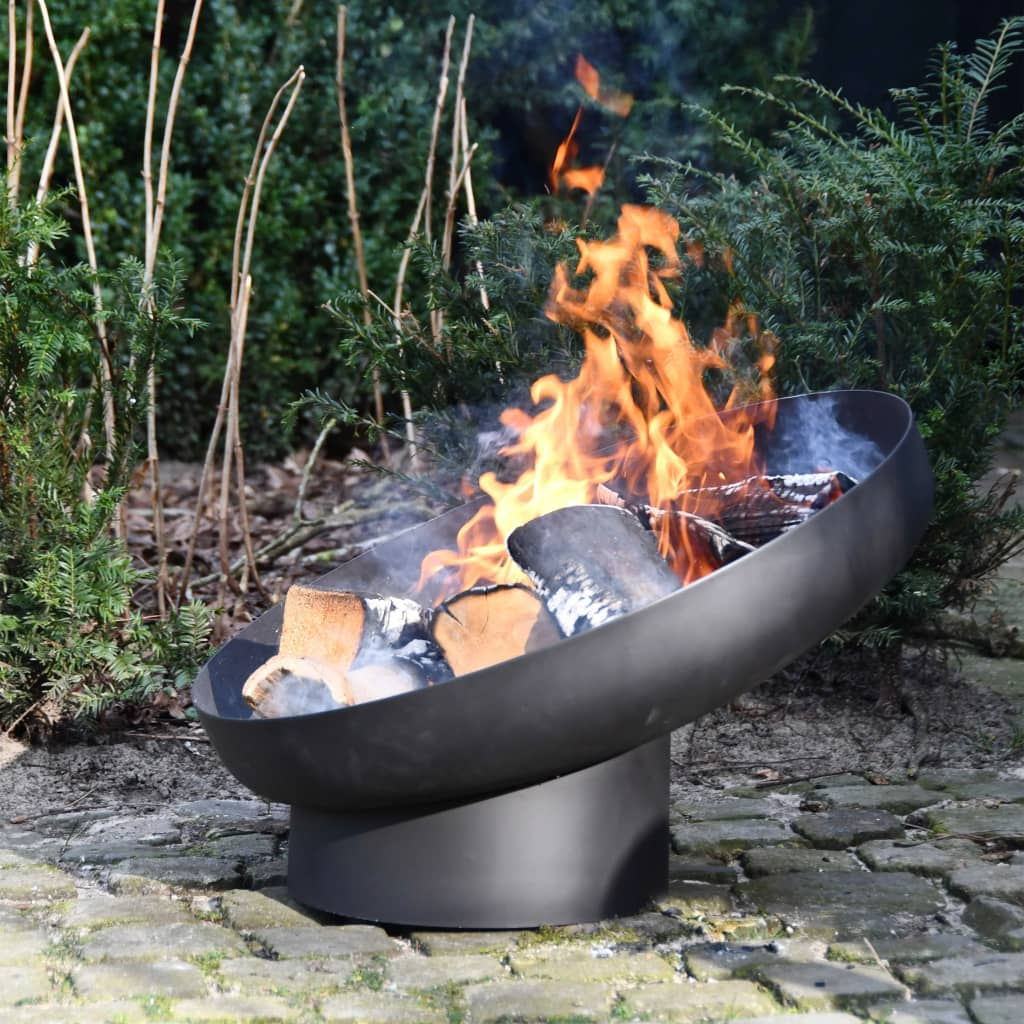  Fire Bowl With a Sloping Black | Jscapes Home and Garden