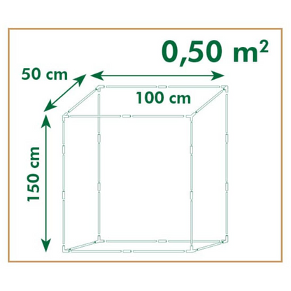 Nature Tomato Greenhouse 100x50x150 cm