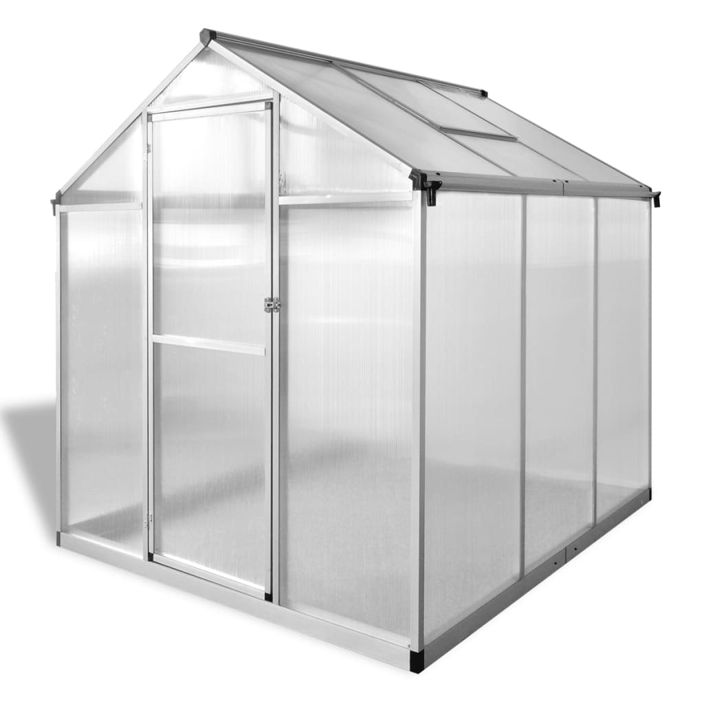 Reinforced Aluminium Greenhouse 3.46 m²