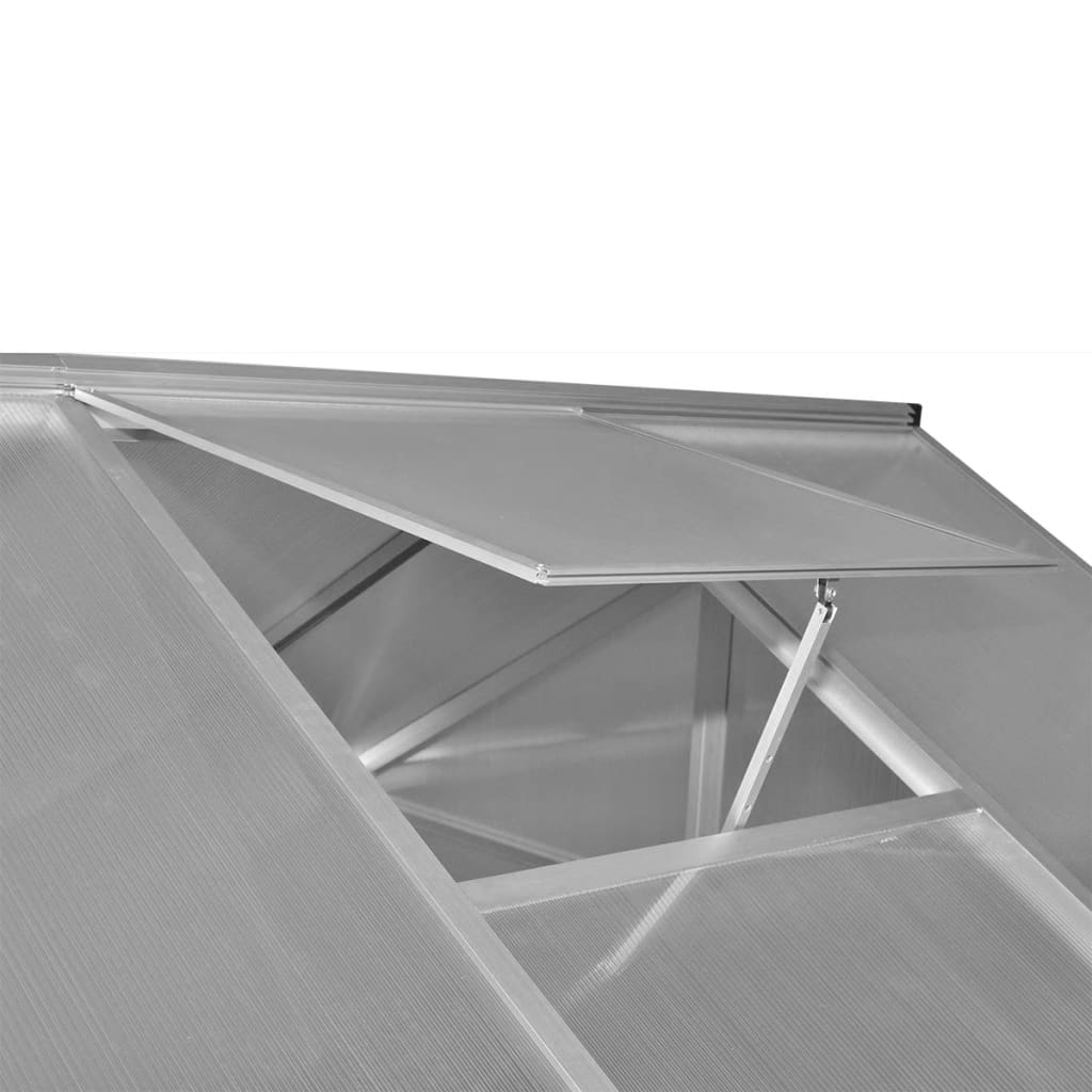 Reinforced Aluminium Greenhouse 3.46 m²