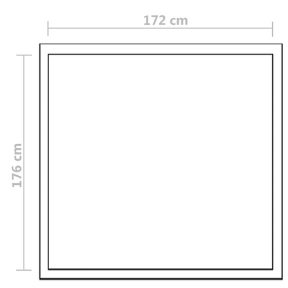 Reinforced Aluminium Greenhouse 3.46 m²