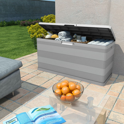 Grey Garden Storage Box 117x45x56 cm