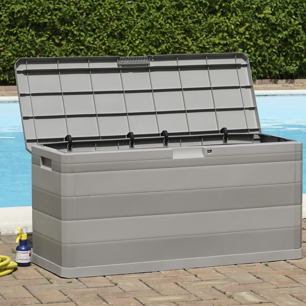 Grey Garden Storage Box 117x45x56 cm