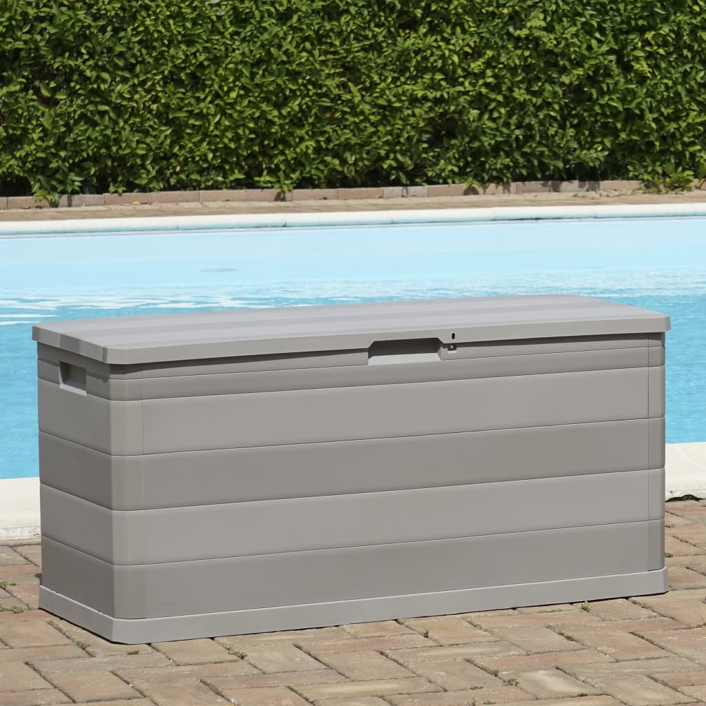 Grey Garden Storage Box 117x45x56 cm