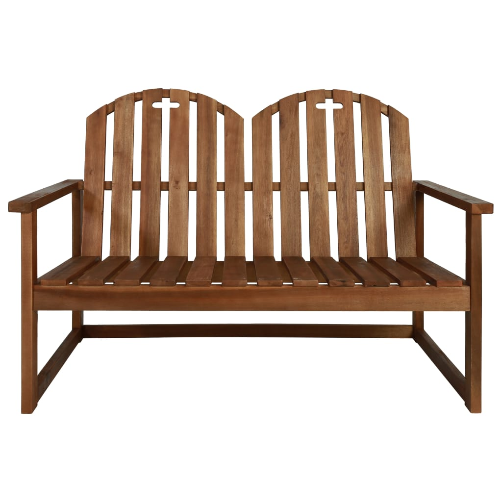  4 Piece Solid Acacia Wood Outdoor Lounge Set