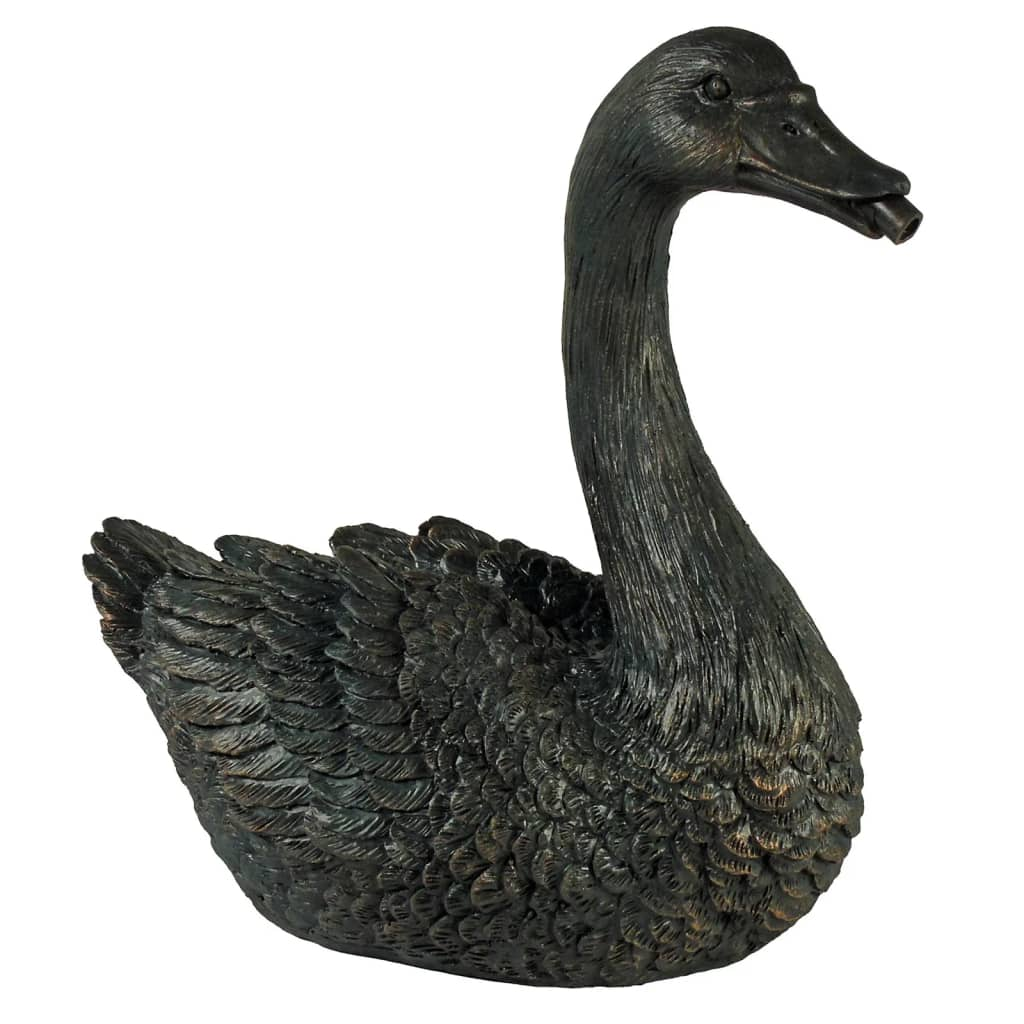 Floating Spitter Garden Fountain Swan