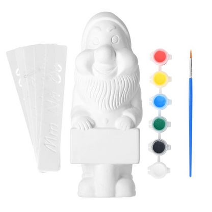 Esschert Design DIY Garden Gnome with Paint