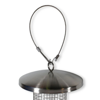 Hanging Bird Feeding Station 14x27.5 cm Stainless Steel