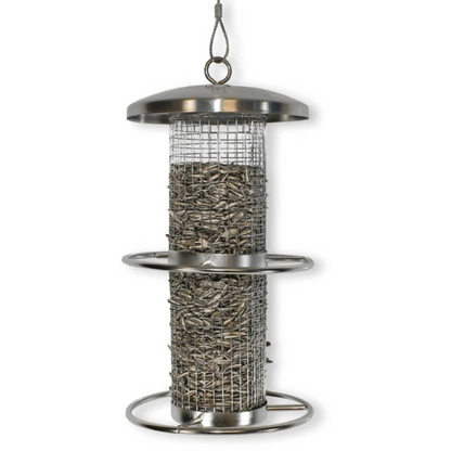 Hanging Bird Feeding Station 14x27.5 cm Stainless Steel