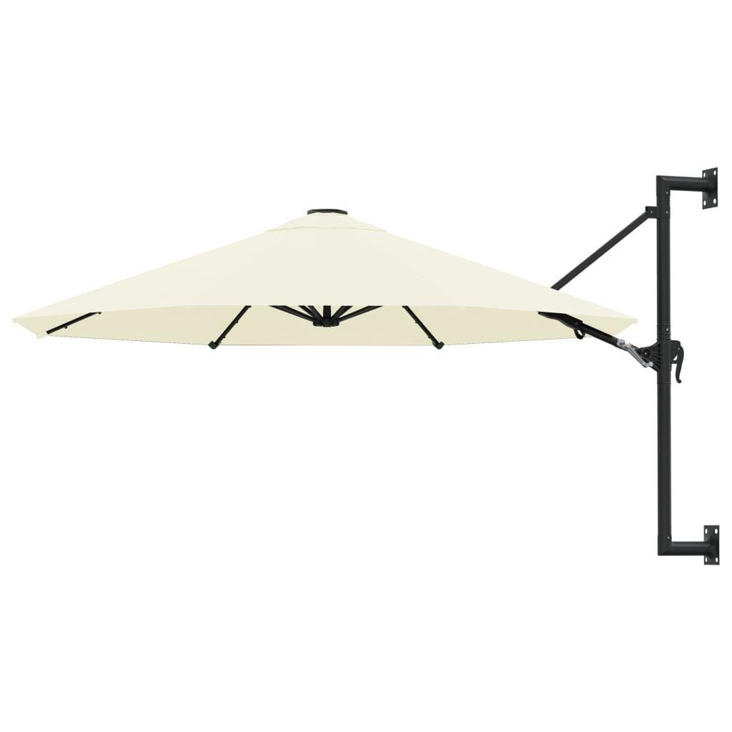 Wall-Mounted Parasol with Metal Pole | Jscapes Home and Garden