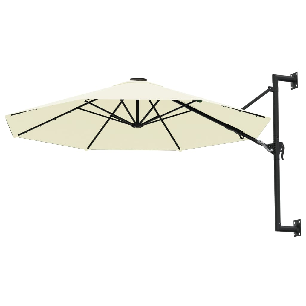 Wall-Mounted Parasol with Metal Pole | Jscapes Home and Garden