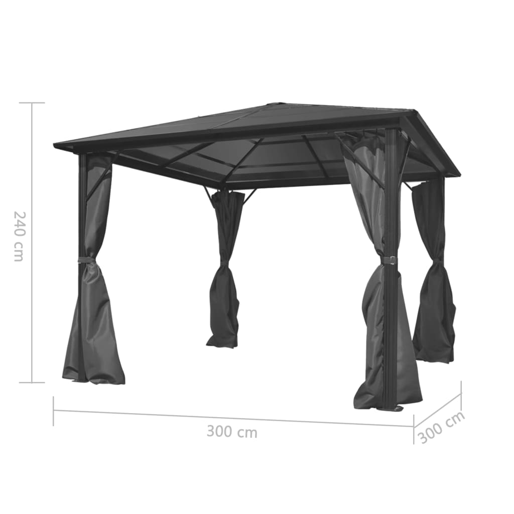 Anthracite Gazebo