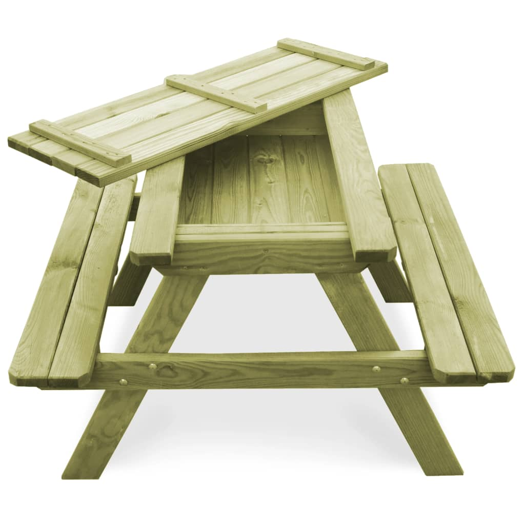 Children's Picnic Table with Benches | Jscapes Home and Garden