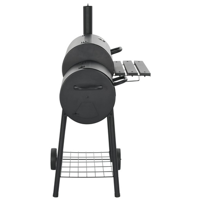 Classic Charcoal BBQ Offset Smoker black