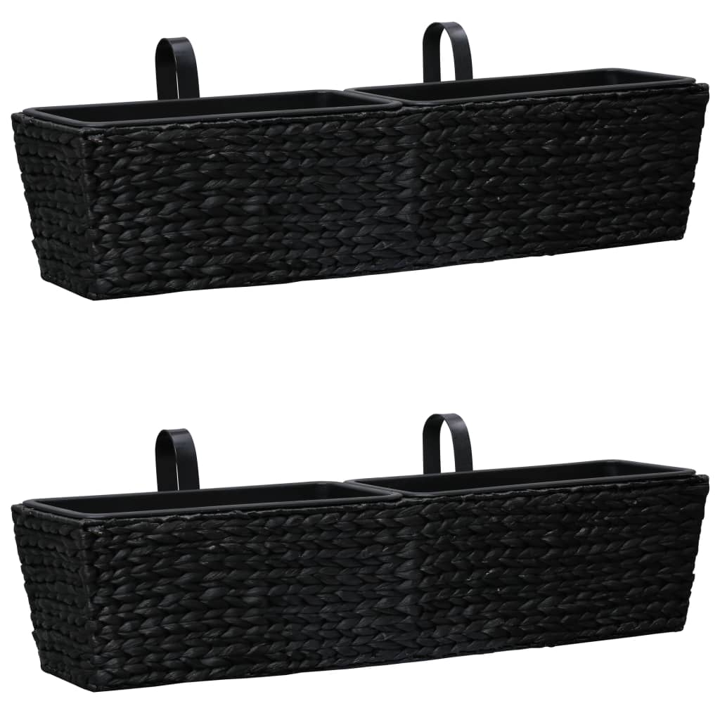 Set of 2 Water Hyacinth Garden Planters | Jscapes