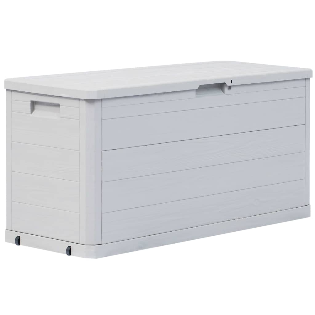  Light Grey Garden Storage Box 280 L