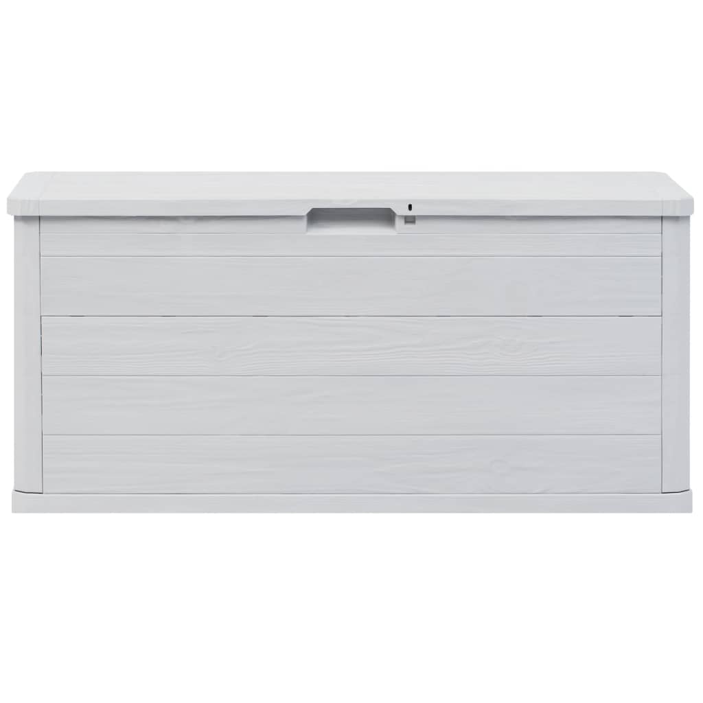  Light Grey Garden Storage Box 280 L