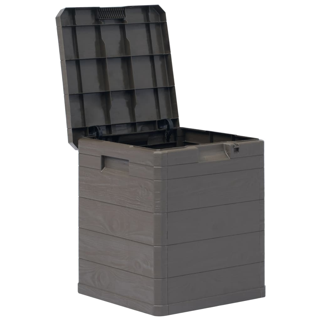 Brown Garden Storage Box 90 L