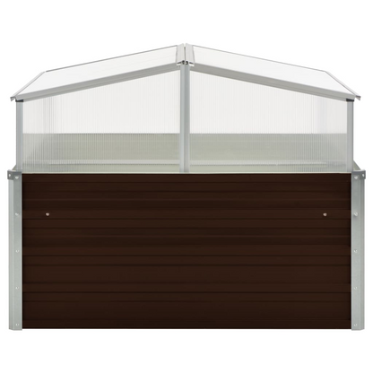 Galvanised Steel Greenhouse 100x100x85 cm