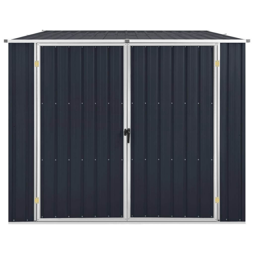 Anthracite Garden Shed 195x198x159 cm