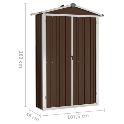 Garden Shed Brown