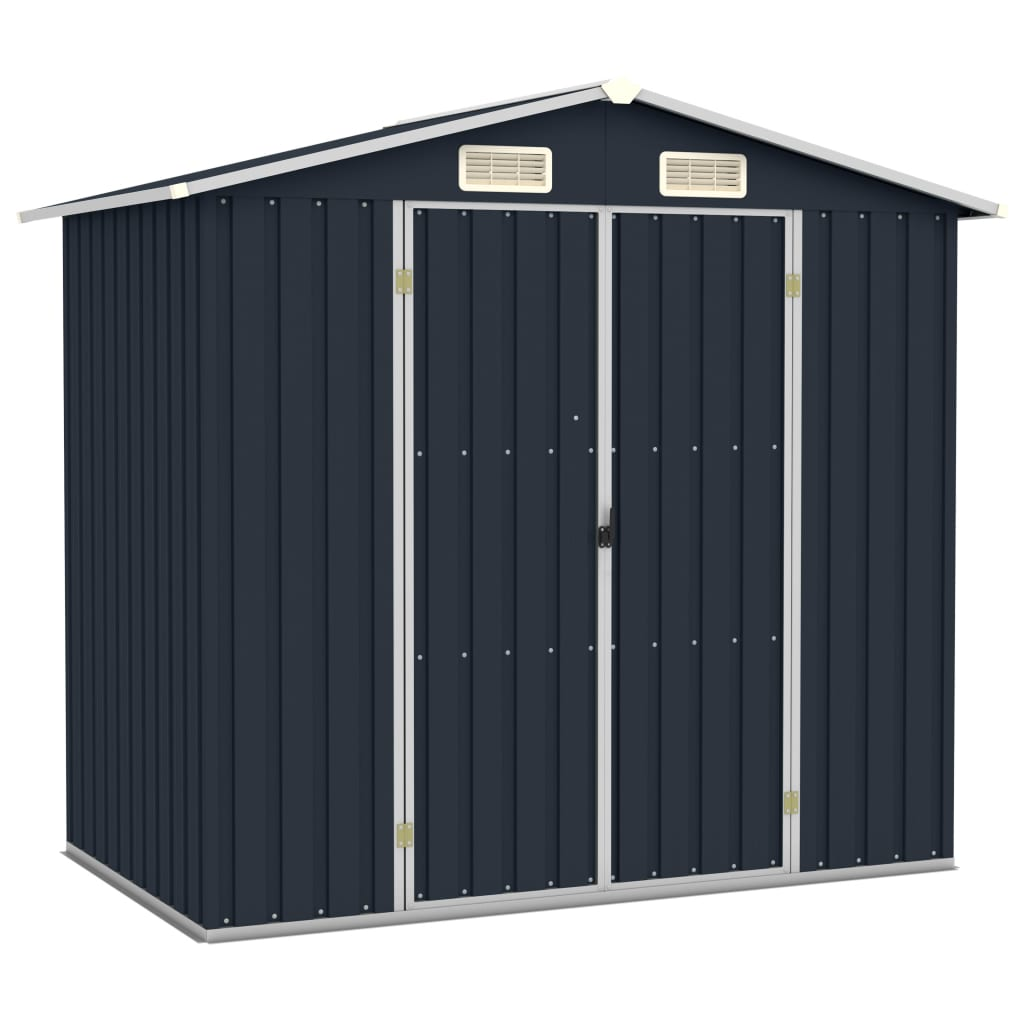 Garden Shed Anthracite 205x129x183 cm