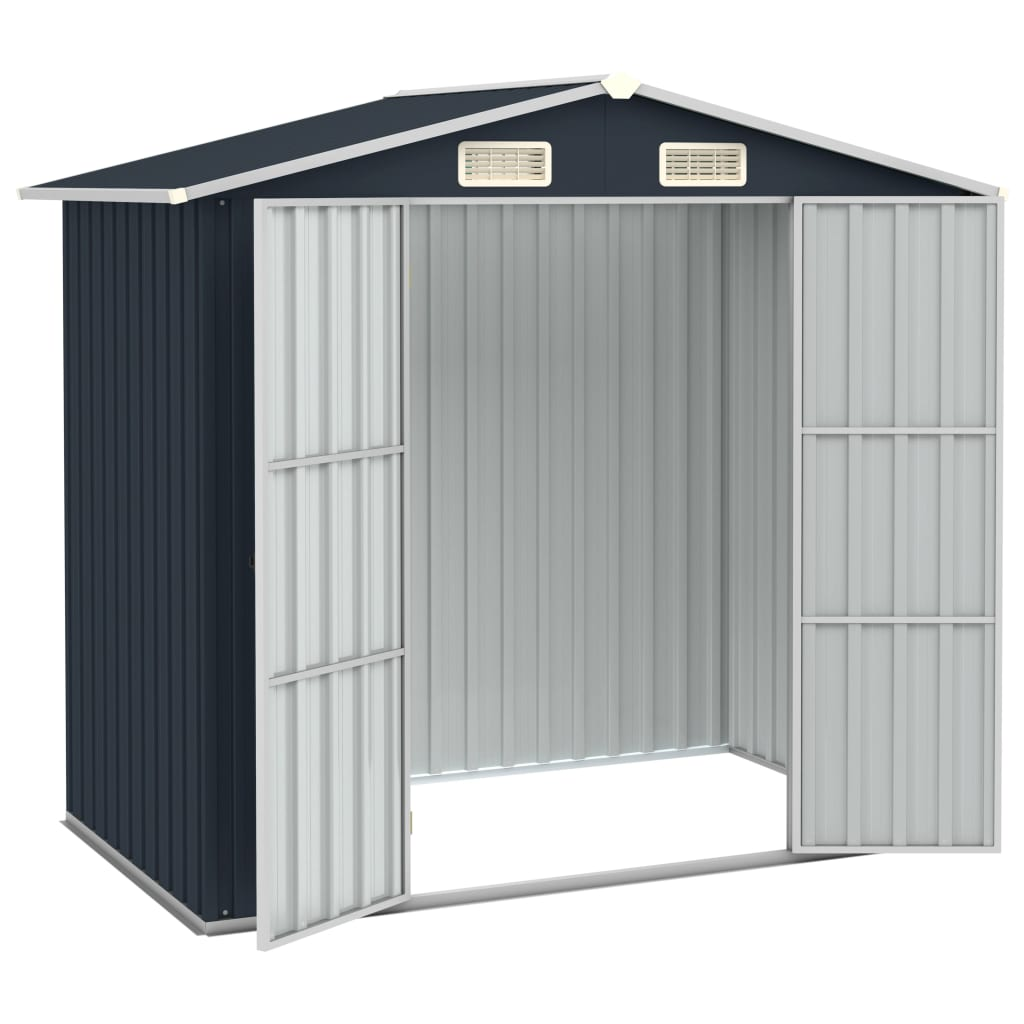 Garden Shed Anthracite 205x129x183 cm