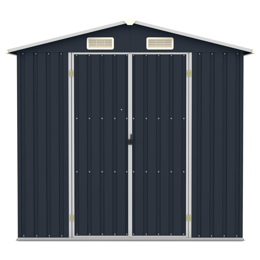 Garden Shed Anthracite 205x129x183 cm