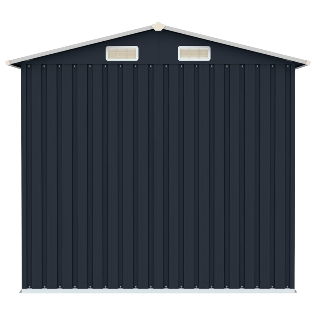 Garden Shed Anthracite 205x129x183 cm