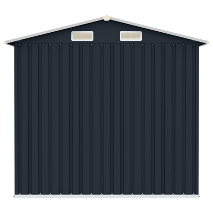 Garden Shed Anthracite 205x129x183 cm