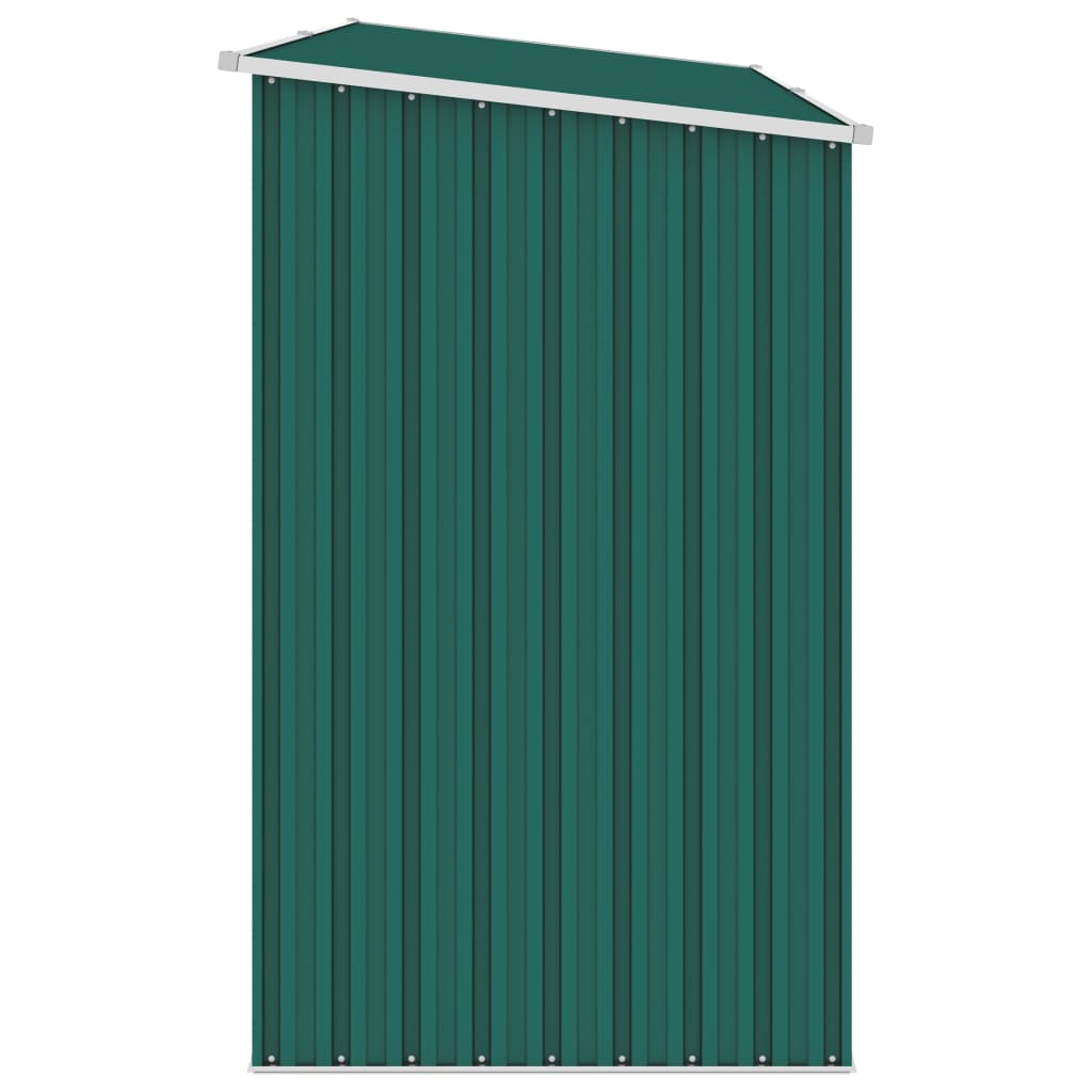 Garden Firewood Shed Green 245x98x159 cm