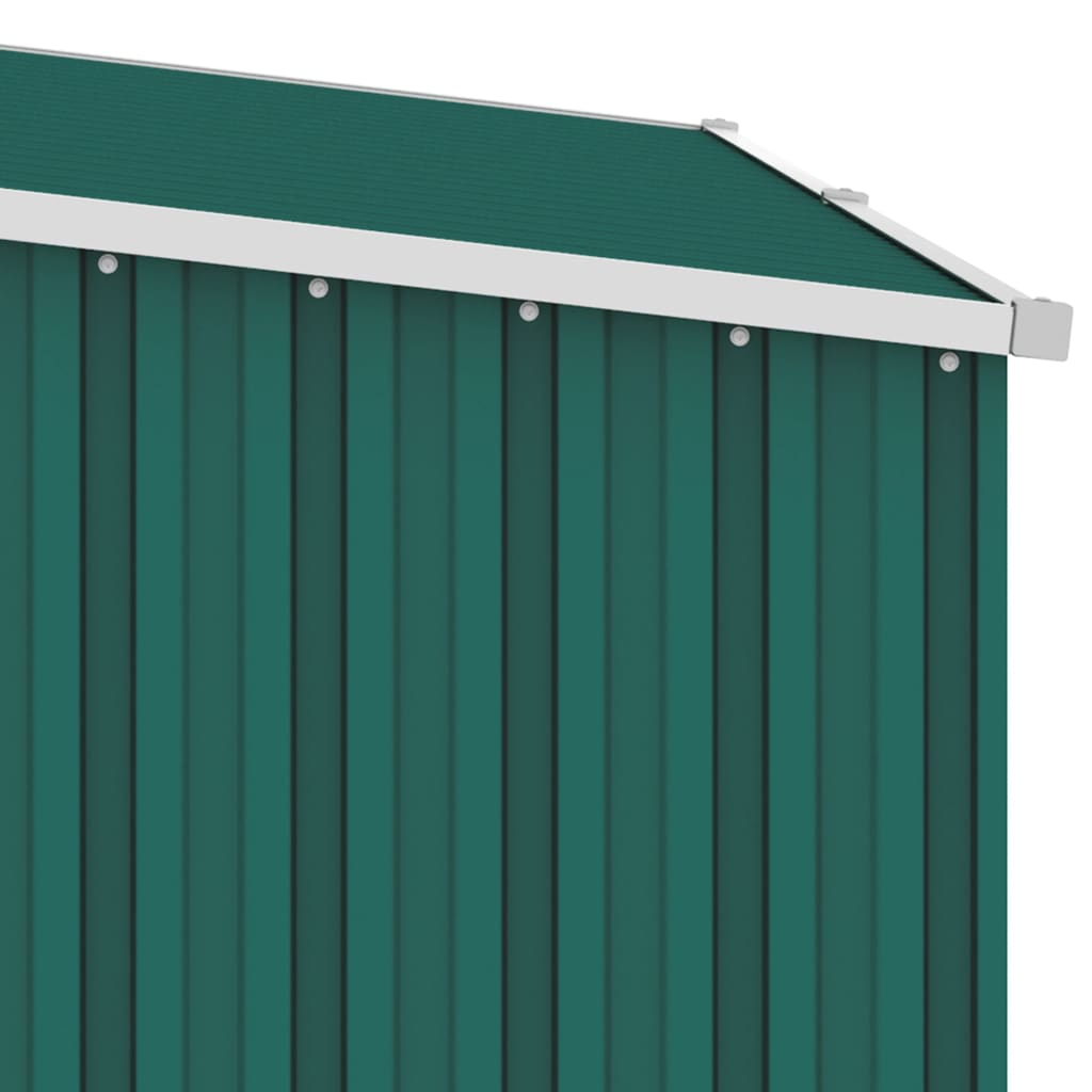 Garden Firewood Shed Green 245x98x159 cm