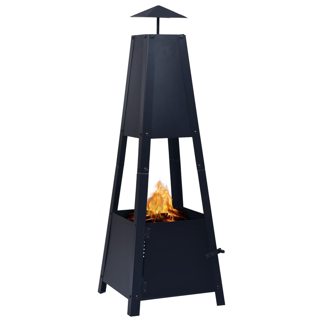 Black Steel Fire Pit | Jscapes Home and Garden | Outdoor Living