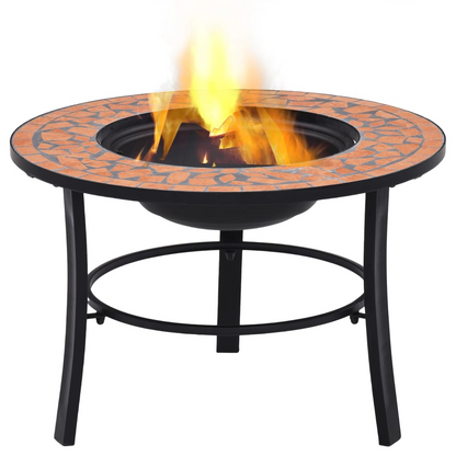 Mosaic Terracotta Fire Pit | Jscapes Home and Garden