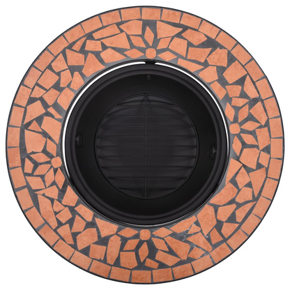 Mosaic Terracotta Fire Pit | Jscapes Home and Garden