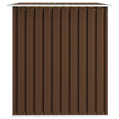 Garden Storage Shed Brown 257x205x178 cm