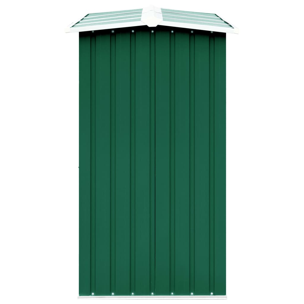 Garden Log Storage Shed 330x92x153 cm Green