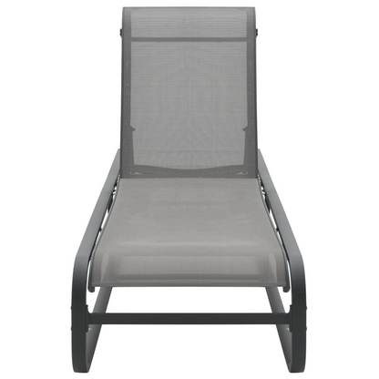 Aluminium & Textilene Sun Lounger