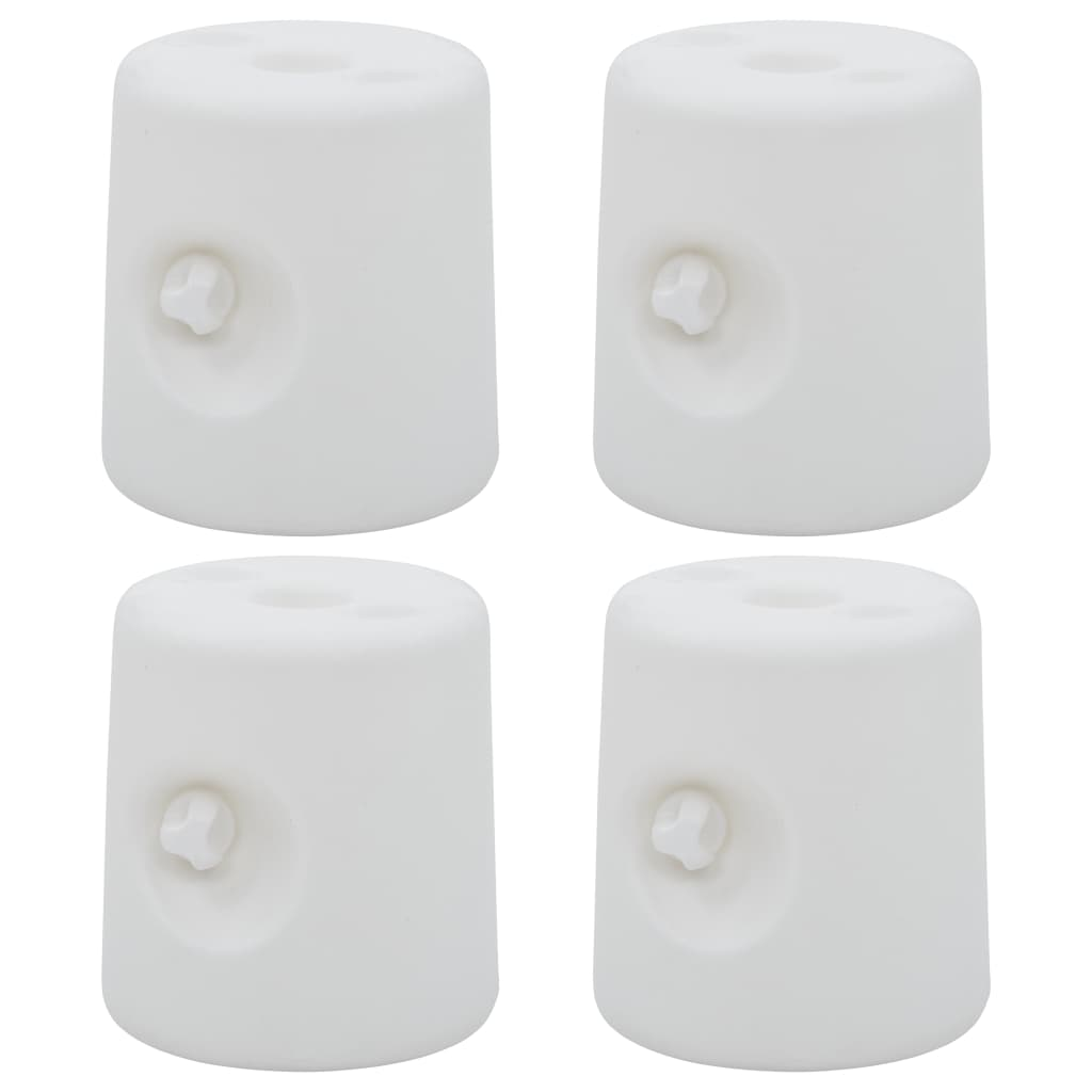 Set of 4 White Gazebo Weights | Jscapes Home and Garden